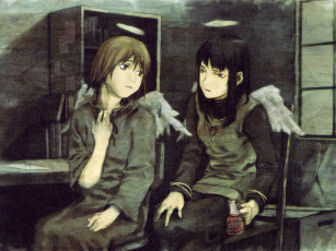 Картинка аниме haibane renmei