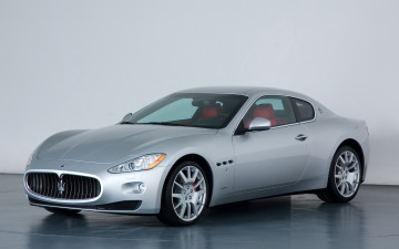 Картинка maserati granturismo coupe автомобили