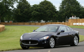 Картинка maserati granturismo coupe автомобили