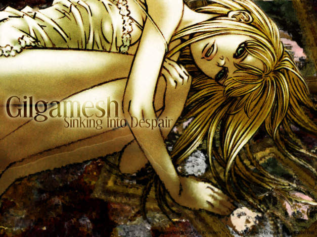 Обои картинки фото аниме, gilgamesh