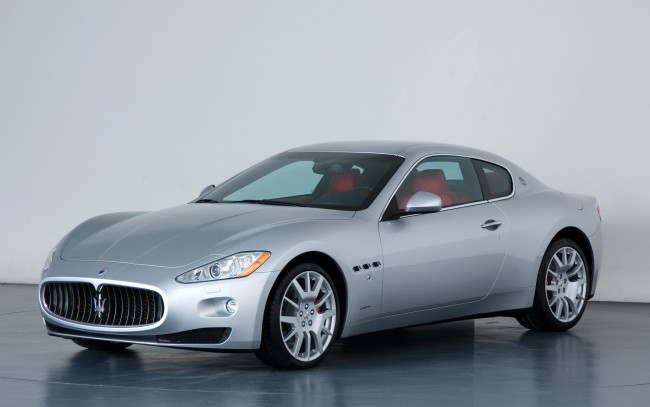 Обои картинки фото maserati, granturismo, coupe, автомобили