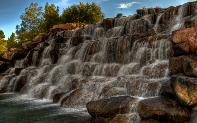 Обои картинки фото природа, водопады