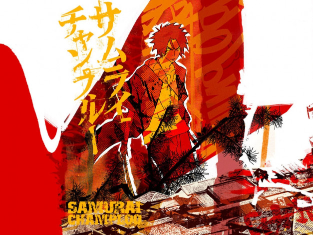 Обои картинки фото аниме, samurai, champloo