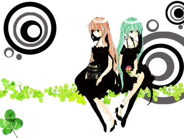 Обои картинки фото аниме, vocaloid