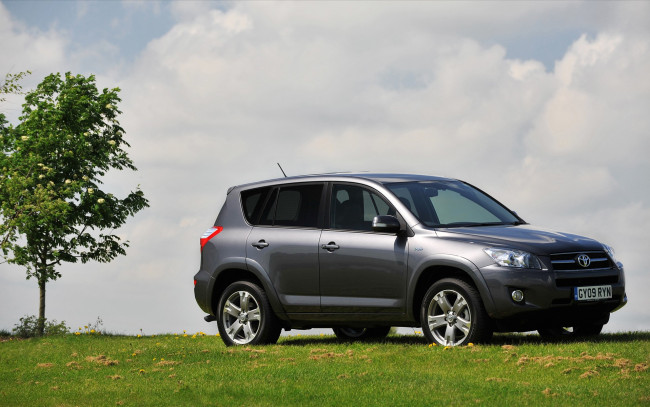 Обои картинки фото toyota, rav4, автомобили