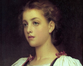 Картинка лорд фредерик лейтон биондина рисованные frederick leighton глаза взгляд