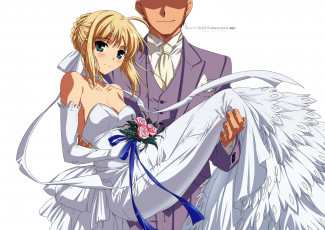 Картинка аниме fate stay night