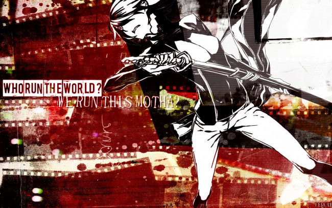 Обои картинки фото аниме, dogs, bullets, carnage