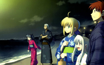 Картинка аниме fate stay night