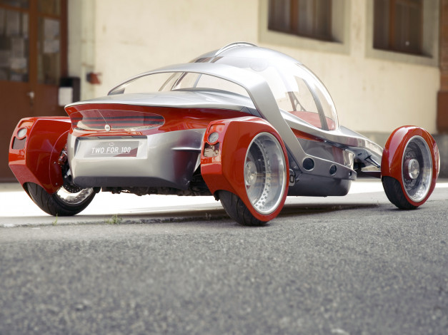 Обои картинки фото sbarro, two, for, 100, автомобили, auto, 2011