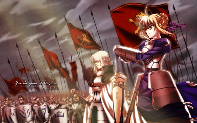 Обои картинки фото аниме, fate, stay, night