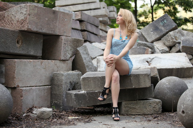 Обои картинки фото -Unsort Блондинки, alissa, девушки, unsort, блондинки