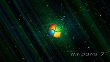 Картинка компьютеры windows+7+ vienna логотип фон
