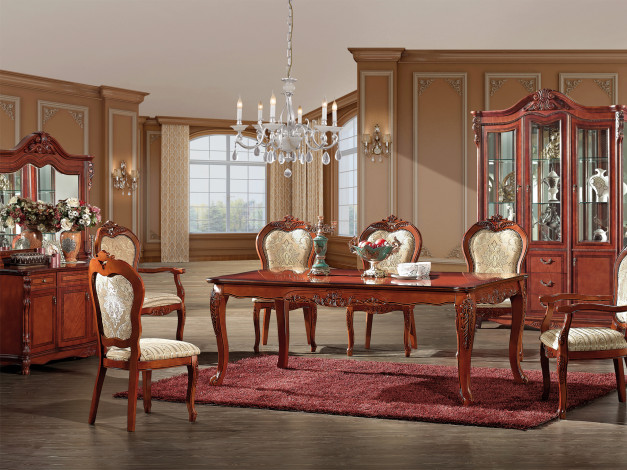 Обои картинки фото интерьер, столовая, interior