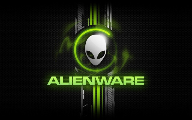 Обои картинки фото компьютеры, alienware, фон, логотип