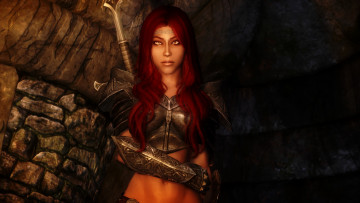 Картинка 3д+графика амазонки+ amazon оружие фон взгляд девушка