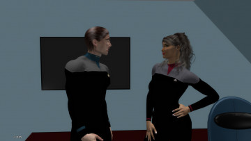 Картинка 3д+графика фантазия+ fantasy фон взгляд девушка мужчина