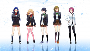 Картинка аниме free девушки арт hakusai tachibana makoto matsuoka rin nanase haruka hazuki nagisa ryugazaki rei