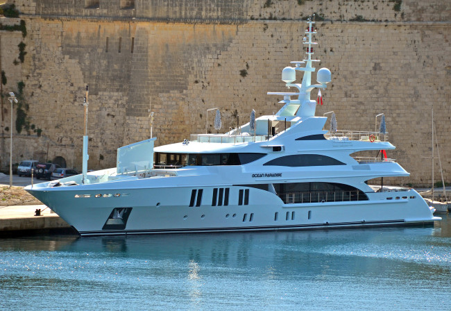 Обои картинки фото ocean paradise, корабли, Яхты, суперяхта