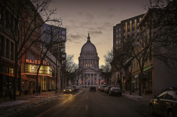 Картинка wisconsin+state+capitol города -+улицы +площади +набережные капитолий