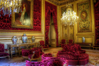 Картинка интерьер гостиная зала