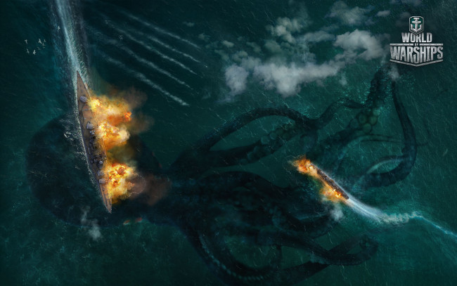 Обои картинки фото видео игры, world of warships, action, онлайн, симулятор, world, of, warships