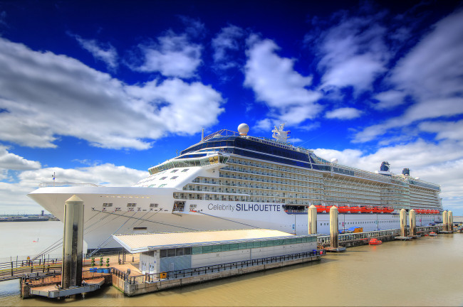 Обои картинки фото celebrity silhouette, корабли, лайнеры, лайнер, круиз