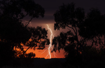 Картинка природа молния +гроза ненастье