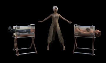 Картинка 3д+графика фантазия+ fantasy взгляд девушка фон