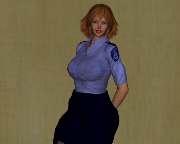 Обои картинки фото 3д графика, люди , people, фон, взгляд, девушка