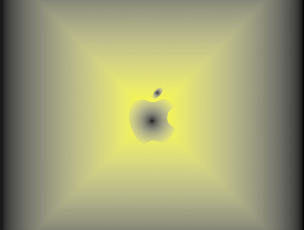 Обои картинки фото компьютеры, apple, фон, логотип