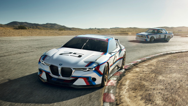 Обои картинки фото bmw 3, 0 csl hommage r 2015, автомобили, bmw, 2015, 3, csl, r, hommage