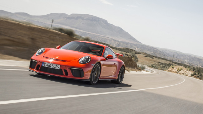 Обои картинки фото porsche 911 gt3 2018, автомобили, porsche, 911, gt3, 2018