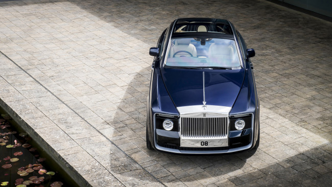 Обои картинки фото rolls-royce sweptail 2017, автомобили, rolls-royce, 2017, sweptail