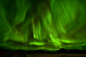 Картинка природа северное+сияние ночь