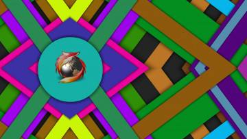 обоя компьютеры, mozilla firefox, узор, фон, логотип, цвета