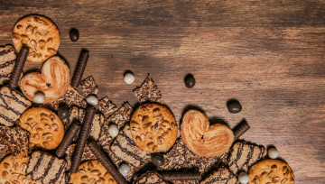 Картинка еда пирожные +кексы +печенье ассорти печенье