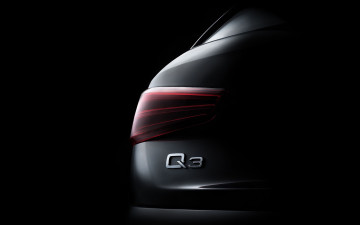 обоя автомобили, фрагменты автомобиля, темный, фон, audi, q3