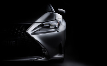 Картинка автомобили фрагменты+автомобиля вид темный фон lexus rc 350
