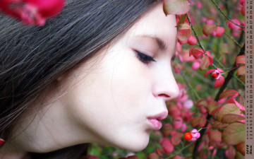 Картинка календари девушки лицо профиль