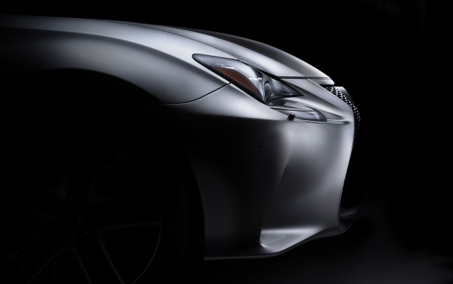 Обои картинки фото автомобили, фрагменты автомобиля, темный, фон, lexus, rc, 350