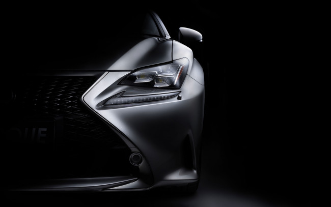 Обои картинки фото автомобили, фрагменты автомобиля, вид, темный, фон, lexus, rc, 350
