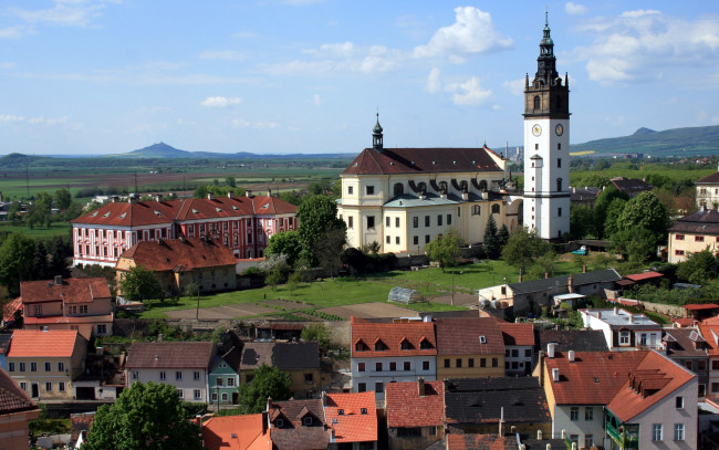Обои картинки фото litomerice,  czech republic cathedral st stephen, города, - католические соборы,  костелы,  аббатства, czech, republic, cathedral, st, stephen