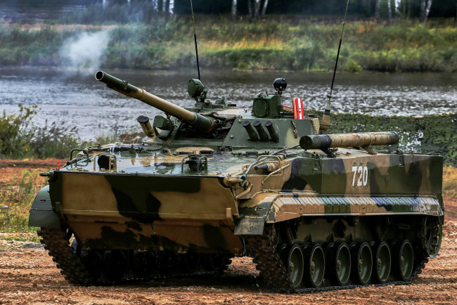Обои картинки фото bmp-3, техника, военная техника, бронетехника