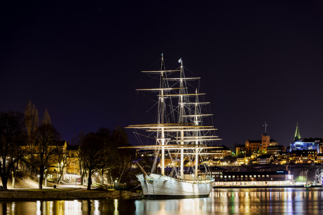 Обои картинки фото корабли, парусники, мачты, паруса