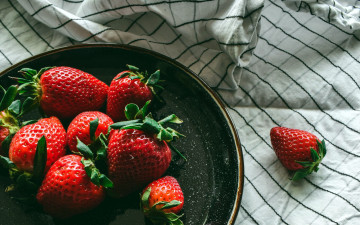 Картинка еда клубника +земляника