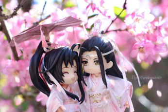 Картинка разное игрушки куклы зонт цветение