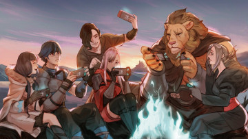 Картинка видео+игры legrand+legacy +tale+of+the+fatebounds люди игра лев костер