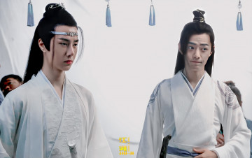 обоя разное, знаменитости, ван, ибо, сяо, чжань, костюмы, съемки