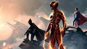 Картинка the+flash+ +2023+ кино+фильмы the+flash флэш постер фантастика фэнтези боевик ezra miller sasha calle ben affleck the flash